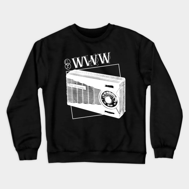 WWW dj Crewneck Sweatshirt by Everything Goods